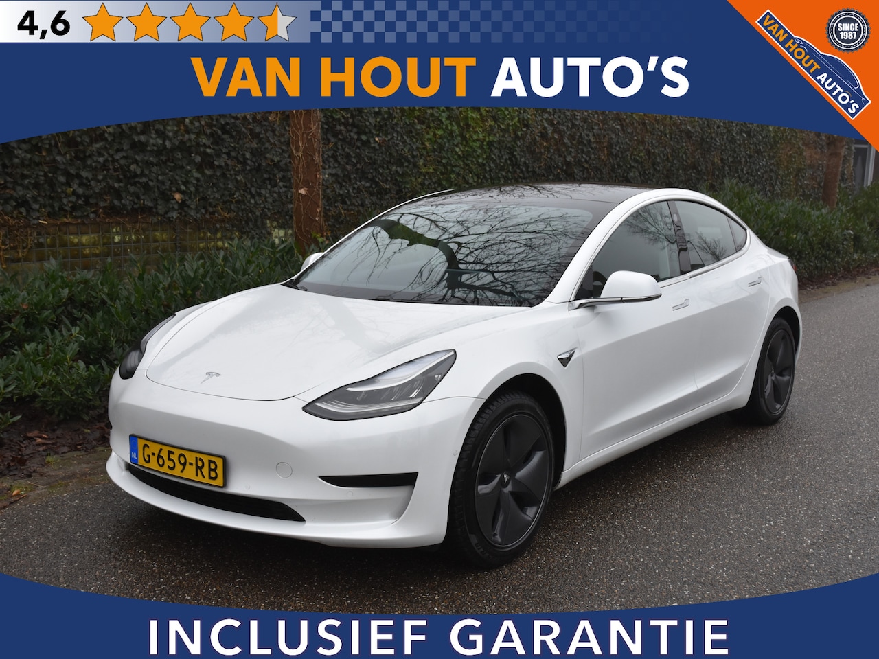 Tesla Model 3 - Standard RWD Plus 60 kWh | AUTO PILOT | 360 CAMERA - AutoWereld.nl