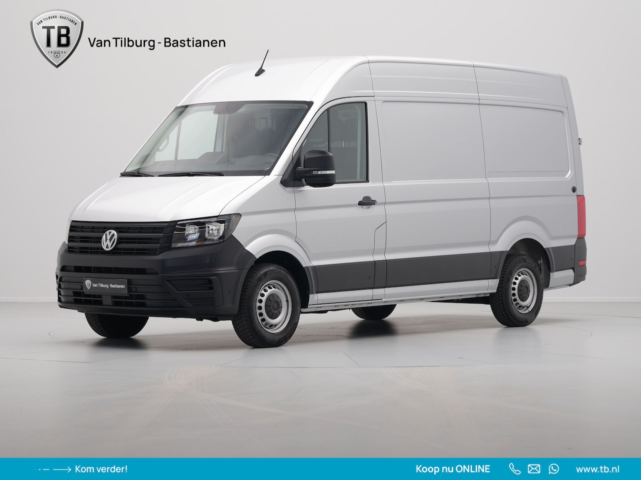 Volkswagen Crafter - 35 2.0 TDI L3H3 Navigatie carplay Camera Airco Metallic - AutoWereld.nl