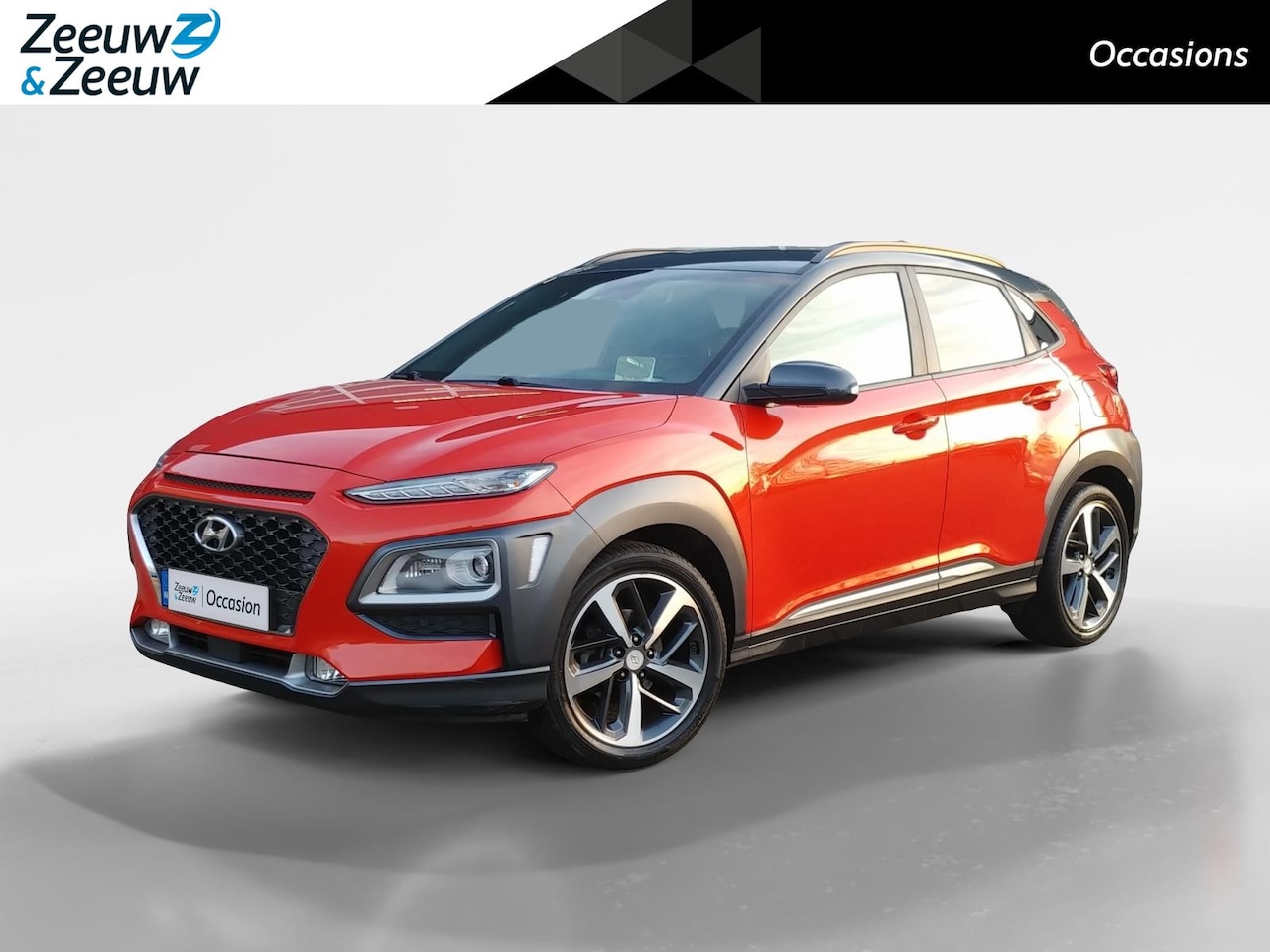 Hyundai Kona - 1.0T Premium | Leder | Trekhaak | Two-tone | Hyundai Kona 1.0T Premium - AutoWereld.nl