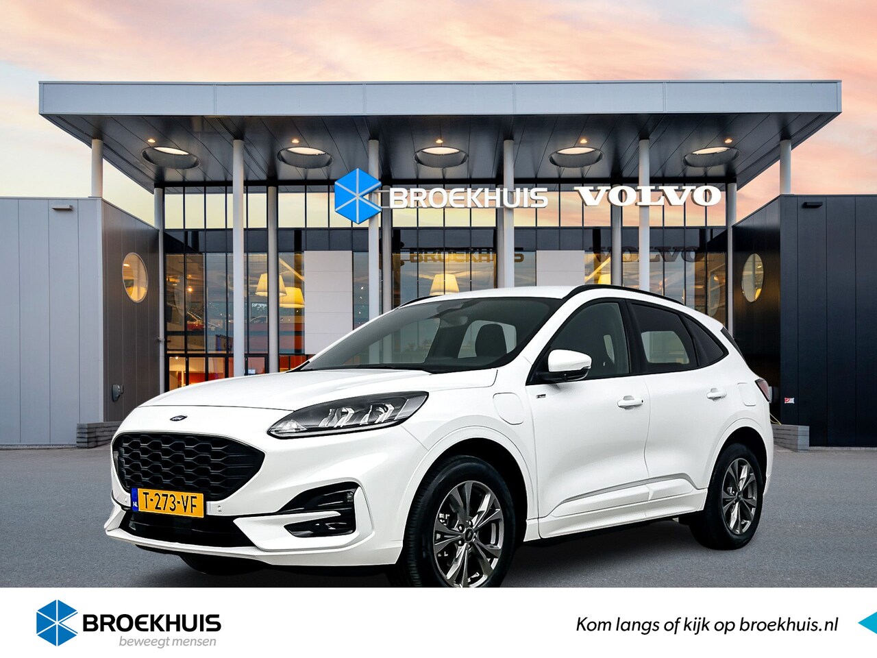 Ford Kuga - 2.5 PHEV ST-Line | Garantie tot 10-2025 | NL-Auto | 18'' | Camera | Carplay | DAB-audio | - AutoWereld.nl