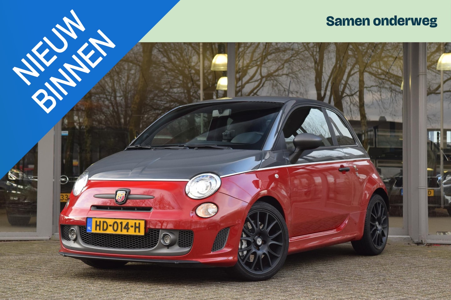 Fiat 500 Abarth - 1.4 T-Jet 180PK Competizione met Schaalstoe - AutoWereld.nl