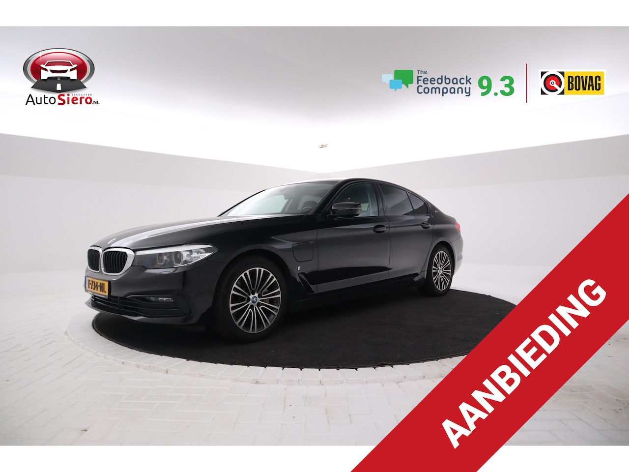 BMW 5-serie - 530e iPerformance High Executive Edition Schuifdak, Leer, Stuurwiel/stoelverw, Climate - AutoWereld.nl