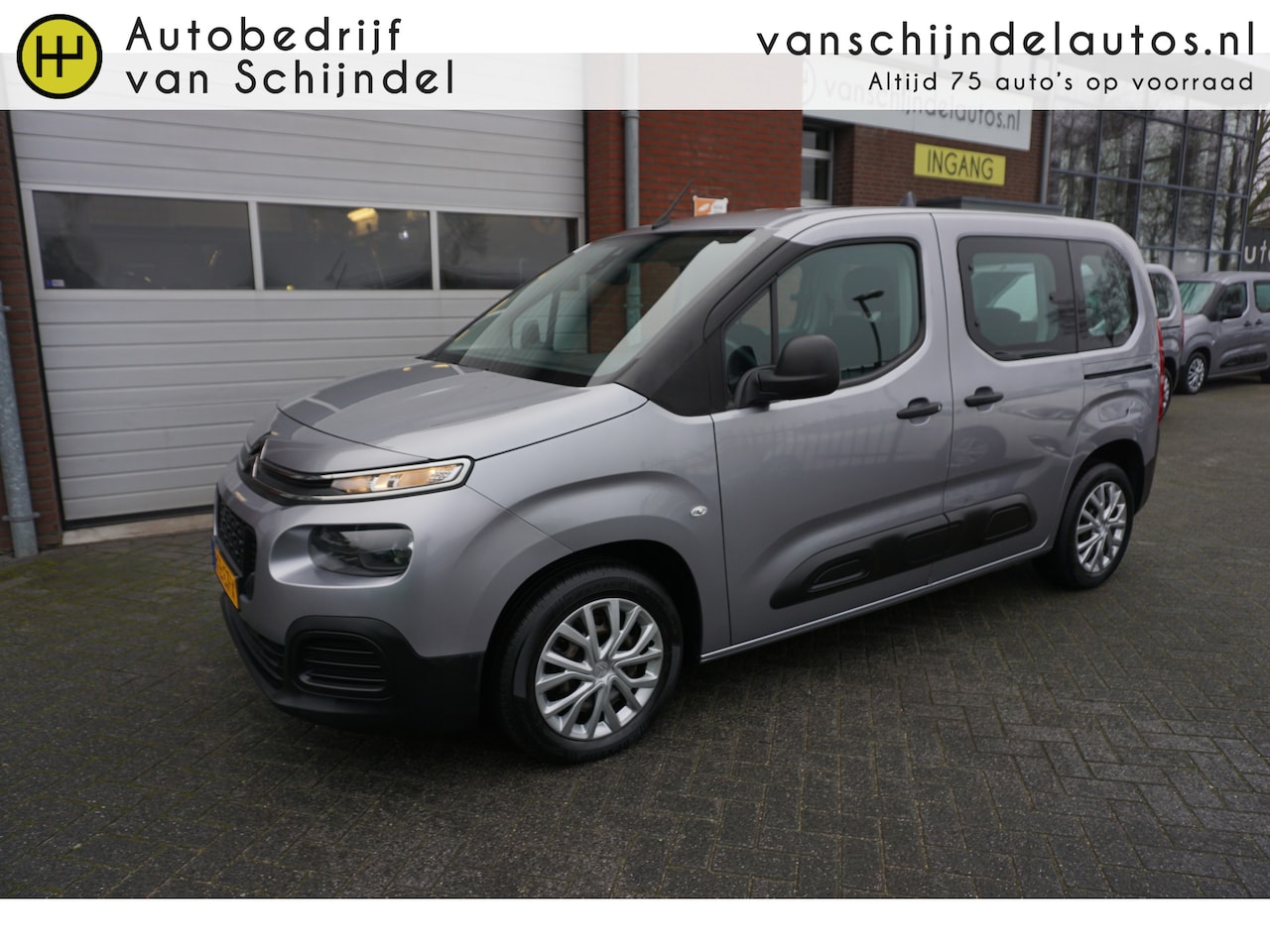 Citroën Berlingo - 1.2 PURETECH MULTISPACE 5 PERSOONS 4X PERF BANDEN AIRCO CRUISECONTROL BLUETOOTH 2X SCHUIFD - AutoWereld.nl