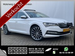 Skoda Superb Combi - 1.4 TSI iV L&K PHEV Vol Opties Laurin&Klement Pano Standkachel Leer+Verw V+A Sportline Bus