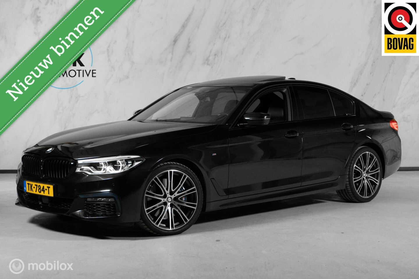 BMW 5-serie - 540i xDrive High Executive LED|360|SCHUIFDAK|M| - AutoWereld.nl