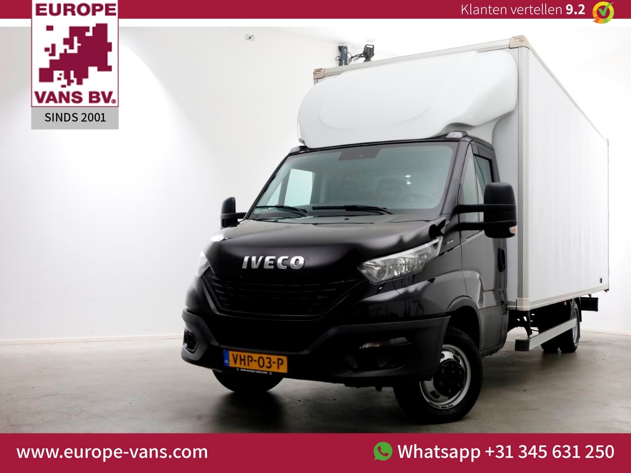 Iveco Daily - 50C16 3.0 160pk XXXL Bakwagen met deuren L560cm/28m3 Trekhaak 3500kg 11-2020 - AutoWereld.nl