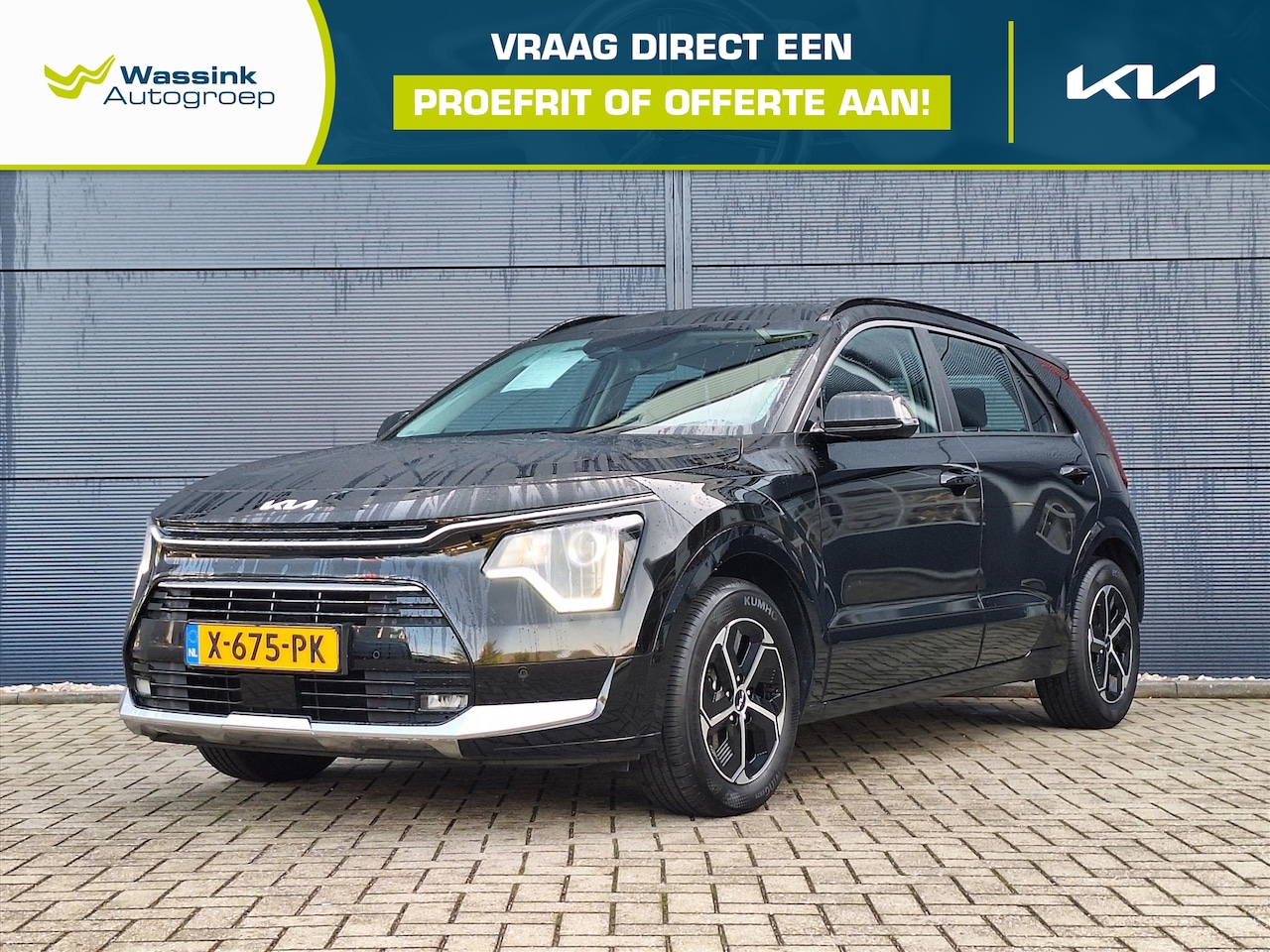 Kia Niro - 1.6 GDi Hybrid 141pk DynamicLine | Camera | Navigatie | Apple CarPlay/ Android Auto - AutoWereld.nl