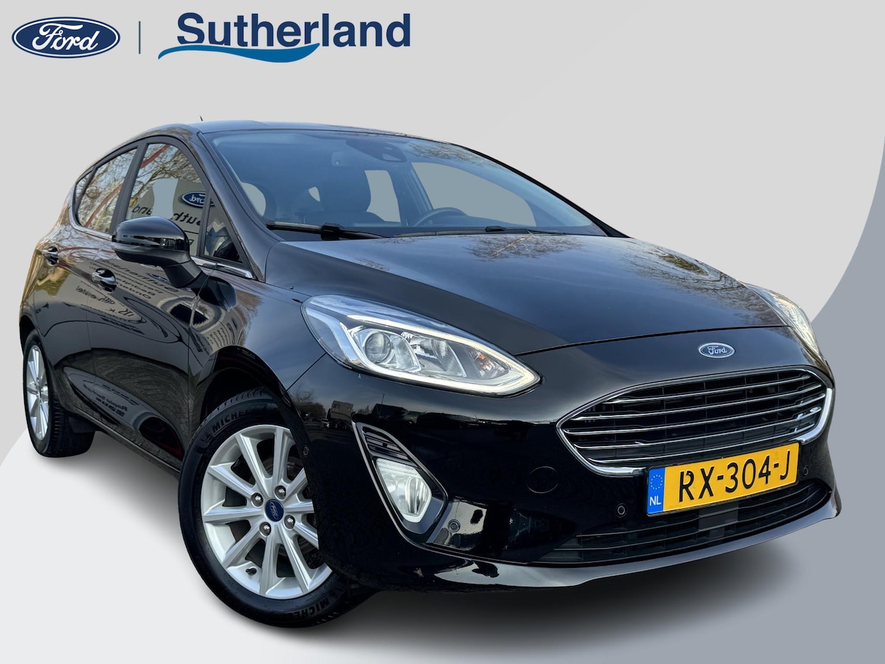 Ford Fiesta - 1.0 EcoBoost Titanium | Adaptive cruise control | Bang&Olufsen | Navigatie | Camera - AutoWereld.nl