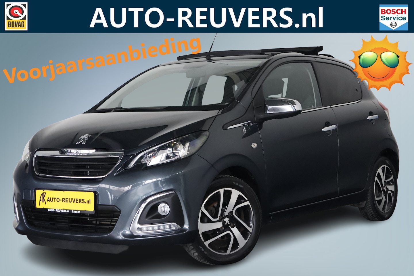 Peugeot 108 - 1.2 Puretech Allure TOP! / Opendak / Camera / Bluetooth / Airco - AutoWereld.nl