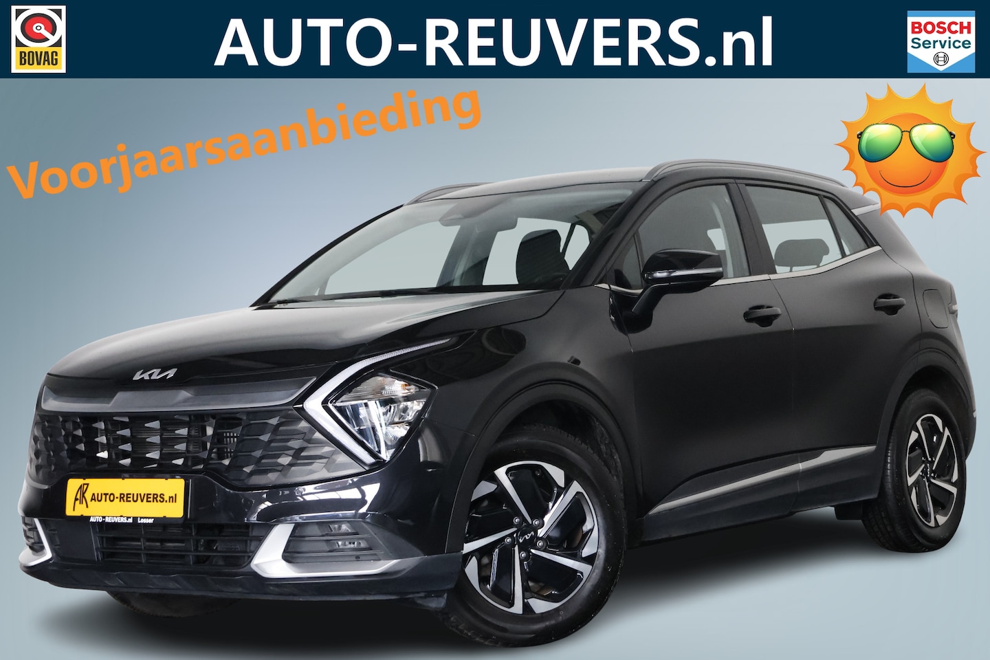 Kia Sportage - 1.6 T-GDI HEV DynamicLine / LED / CarPlay / ACC / Aut / Cam - AutoWereld.nl