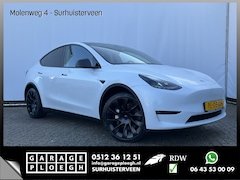 Tesla Model Y - Long Range AWD 75 kWh 514pk Autopilot Stuur/Stoelverw Pano Trekhaak (1600kg)