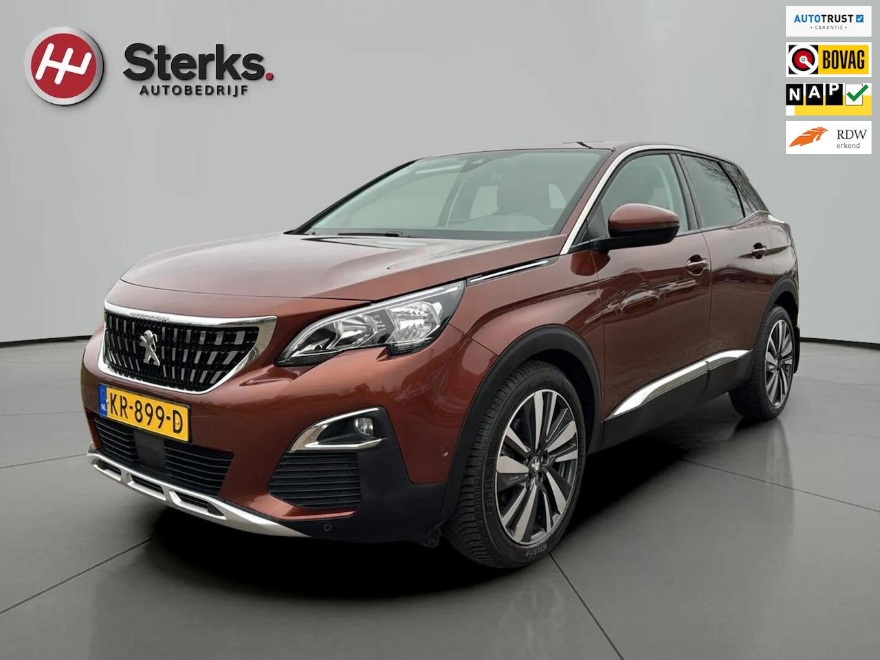 Peugeot 3008 - 1.2 PureTech Blue Lease Premium 97116 KM !! DISTRIBUTIERIEM IS VERVANGEN - AutoWereld.nl