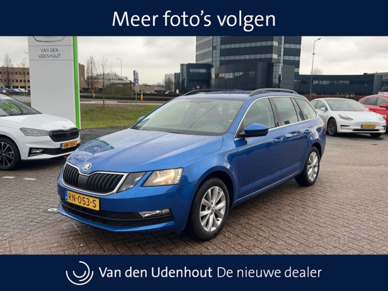 Skoda Octavia Combi - 1.0 TSI 116pk Greentech Ambition Business DSG / navigatie / Stoelverwarming / Parkeersenso - AutoWereld.nl