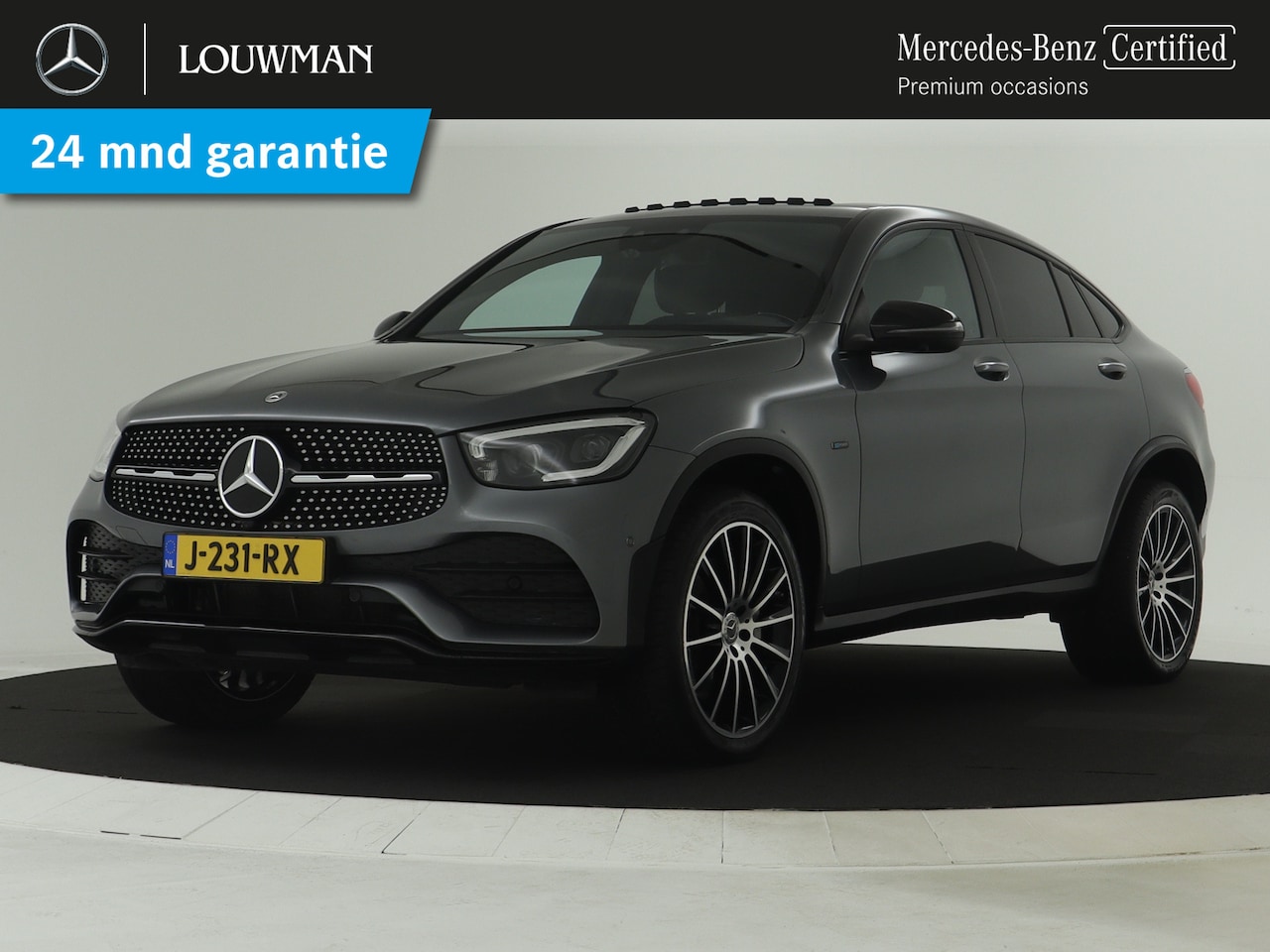 Mercedes-Benz GLC-klasse Coupé - 300 e AMG Plug-In Hybride | Schuif-Kanteldak | AMG Styling | Night Pakket | Inclusief 24 m - AutoWereld.nl