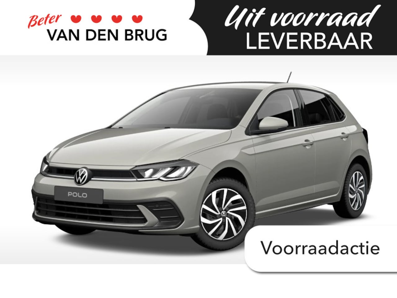 Volkswagen Polo - 1.0 TSI Life Edition | LED | App-Connect | Camera | Getint glas | - AutoWereld.nl