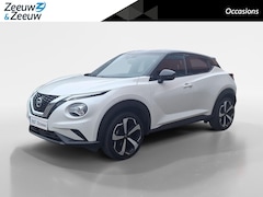 Nissan Juke - 1.0 DIG-T Tekna |Unieke km stand 15000|Navigatie| Stoelverwarming|360 graden camera|100% D