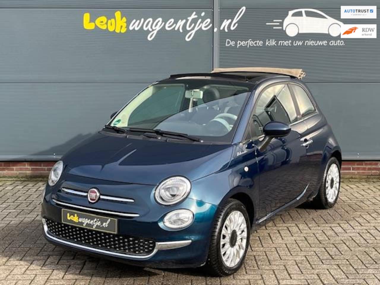 Fiat 500 C - 1.0 Hybrid Dolcevita Cabrio *9.000 km *carplay - AutoWereld.nl