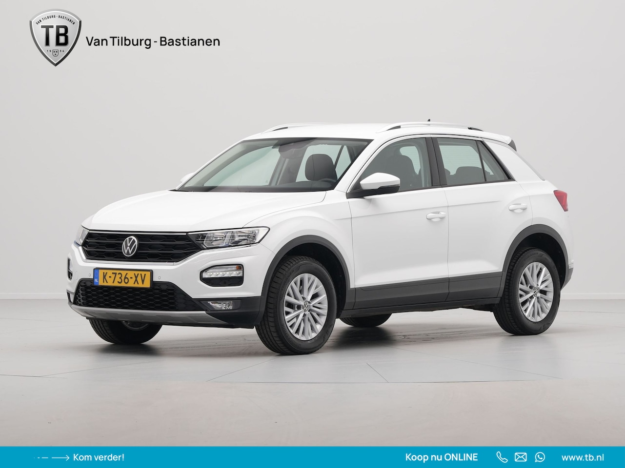 Volkswagen T-Roc - 1.5 TSI 150pk Style Business Navigatie Trekhaak El. Klep Acc - AutoWereld.nl