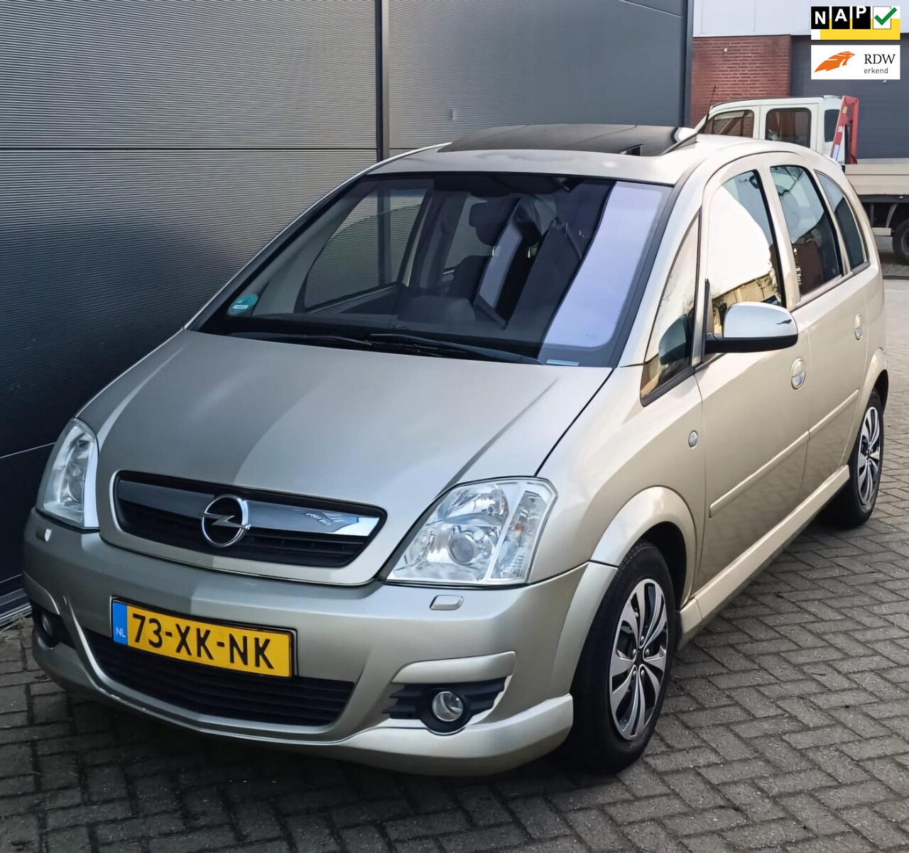 Opel Meriva - 1.8 16V Business Automaat Opendak Nap - AutoWereld.nl