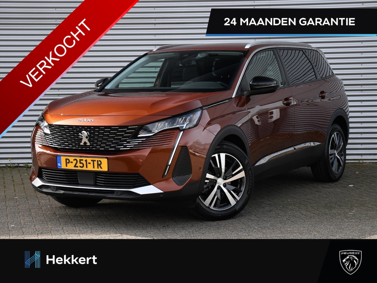 Peugeot 5008 - Allure Pack Business 1.2 PureTech 130pk 7-Persoons Automaat NAVI | DODE HOEK | CRUISE | PD - AutoWereld.nl