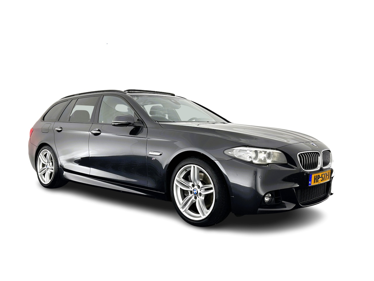 BMW 5-serie Touring - 525d High Executive M-PAKKET Aut. *PANO | XENON | NAPPA-FULLEATHER | MEMORY-PACK | NAVI-FU - AutoWereld.nl