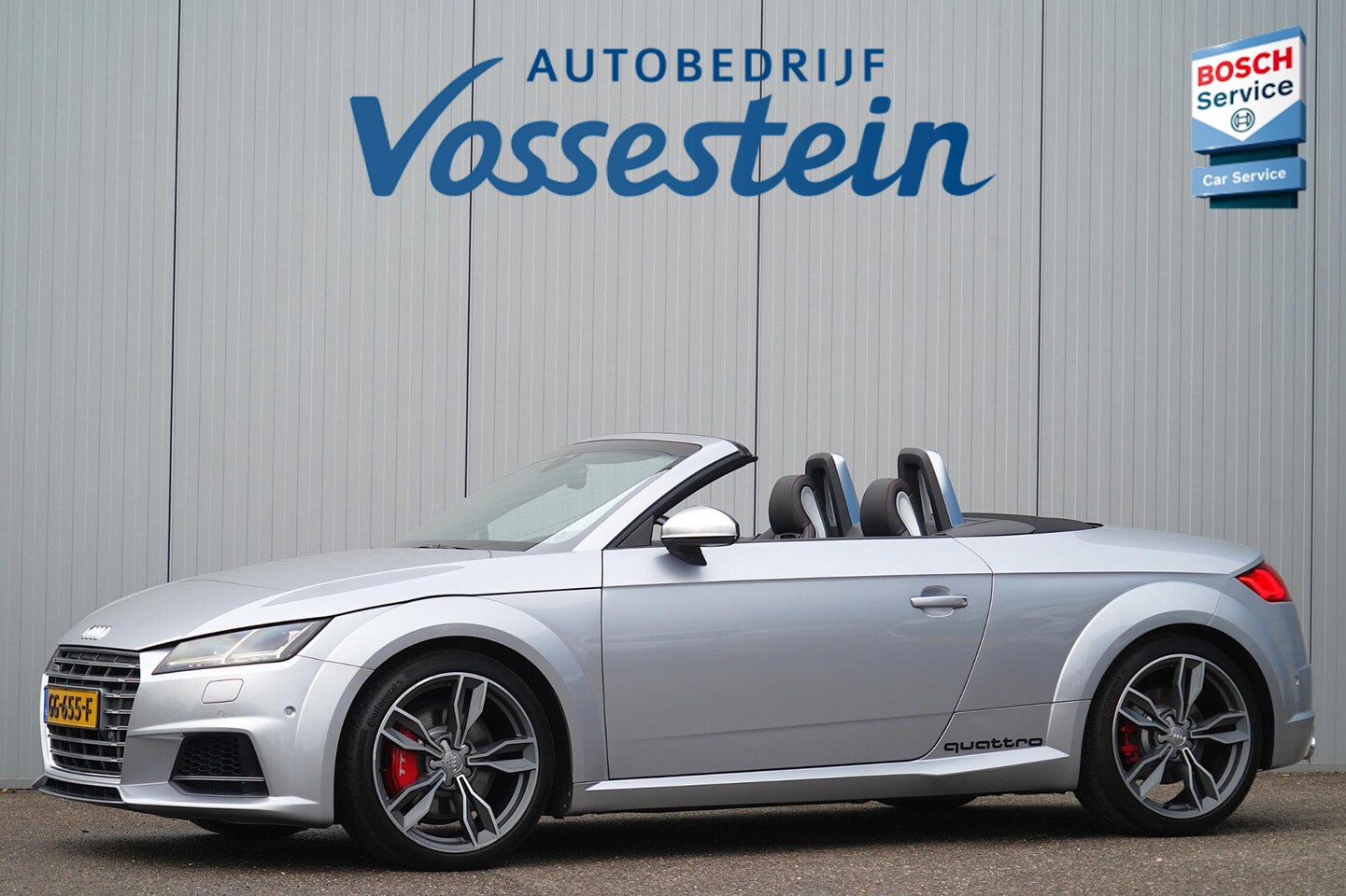 Audi TTS Roadster - 2.0 TFSI quattro Pro Line + / 400PK / Milltek / NL-Auto / 69dkm NAP / B & O / Leder / Stoe - AutoWereld.nl