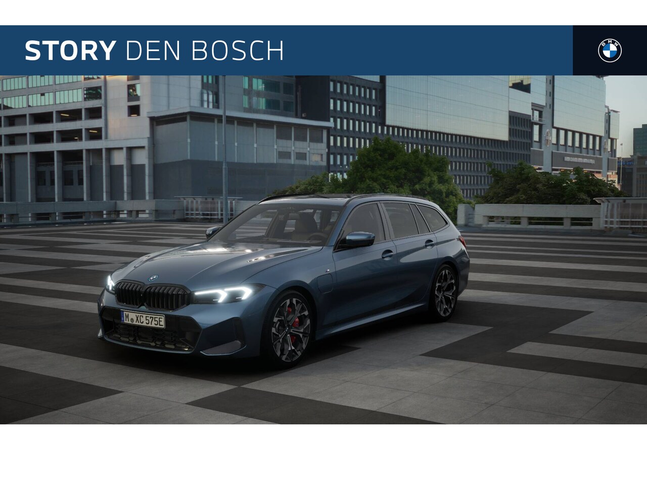 BMW 3-serie Touring - 330e High Executive M Sport Automaat / Panoramadak / Sportstoelen / Adaptieve LED / Parkin - AutoWereld.nl