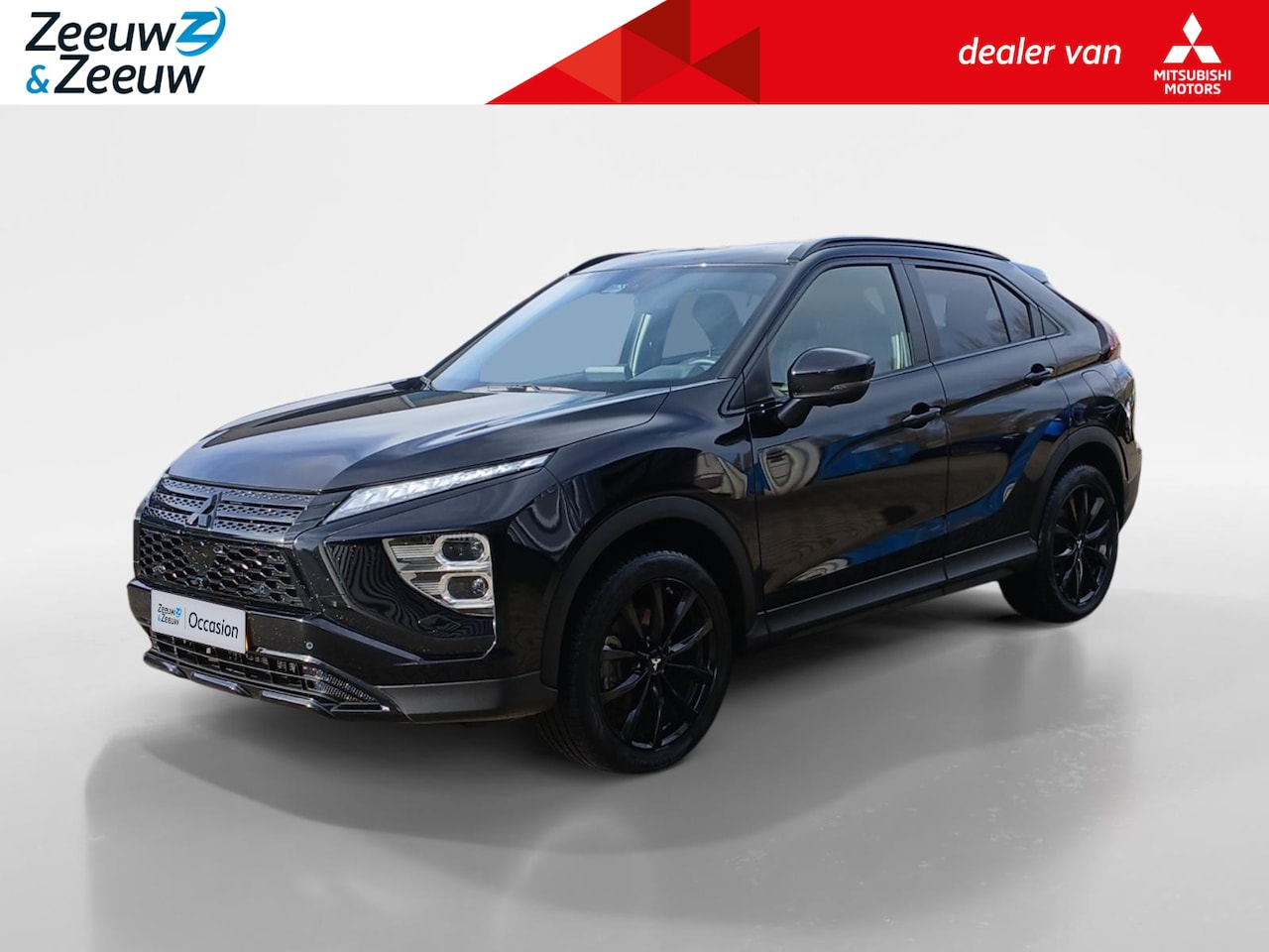 Mitsubishi Eclipse Cross - 2.4 PHEV Black Edition | ALL BLACK | 19 INCH ALL SEASON BANDEN | 360 CAMERA | ADAP. CRUISE - AutoWereld.nl