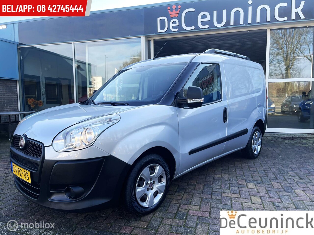 Fiat Doblò Cargo - 1.3 MultiJet SX/ Airco/Camera/Zeer nette auto!! - AutoWereld.nl