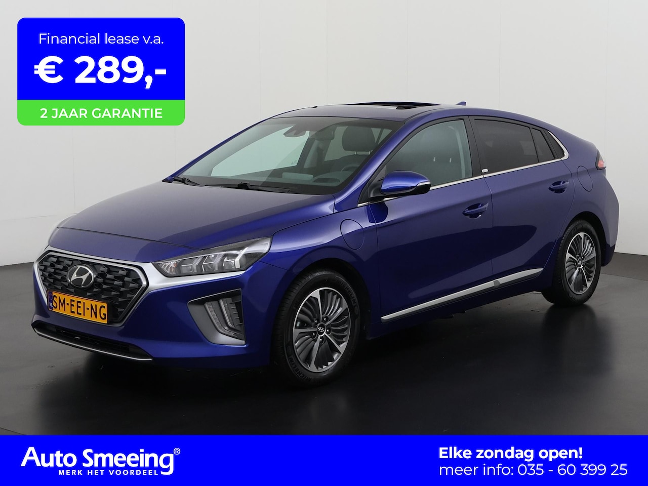 Hyundai IONIQ - 1.6 GDi PHEV Style | Schuifdak | Plug-In | Zondag Open! - AutoWereld.nl