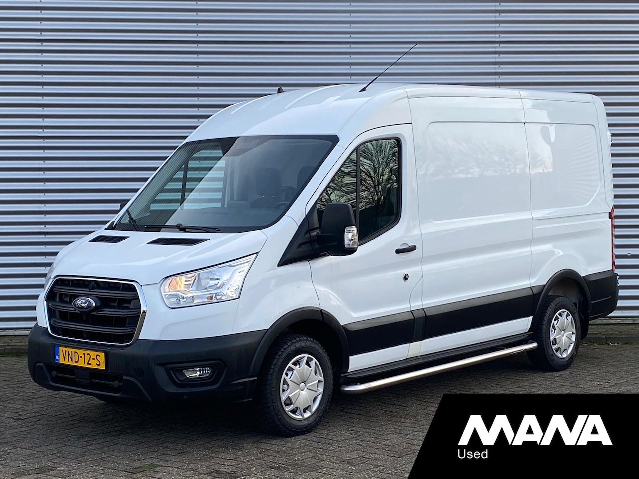 Ford Transit - 2.0TDCI L2H2 Airco Sidebars Navi Sensoren Multifunctioneel stuurwiel Bluetooth - AutoWereld.nl