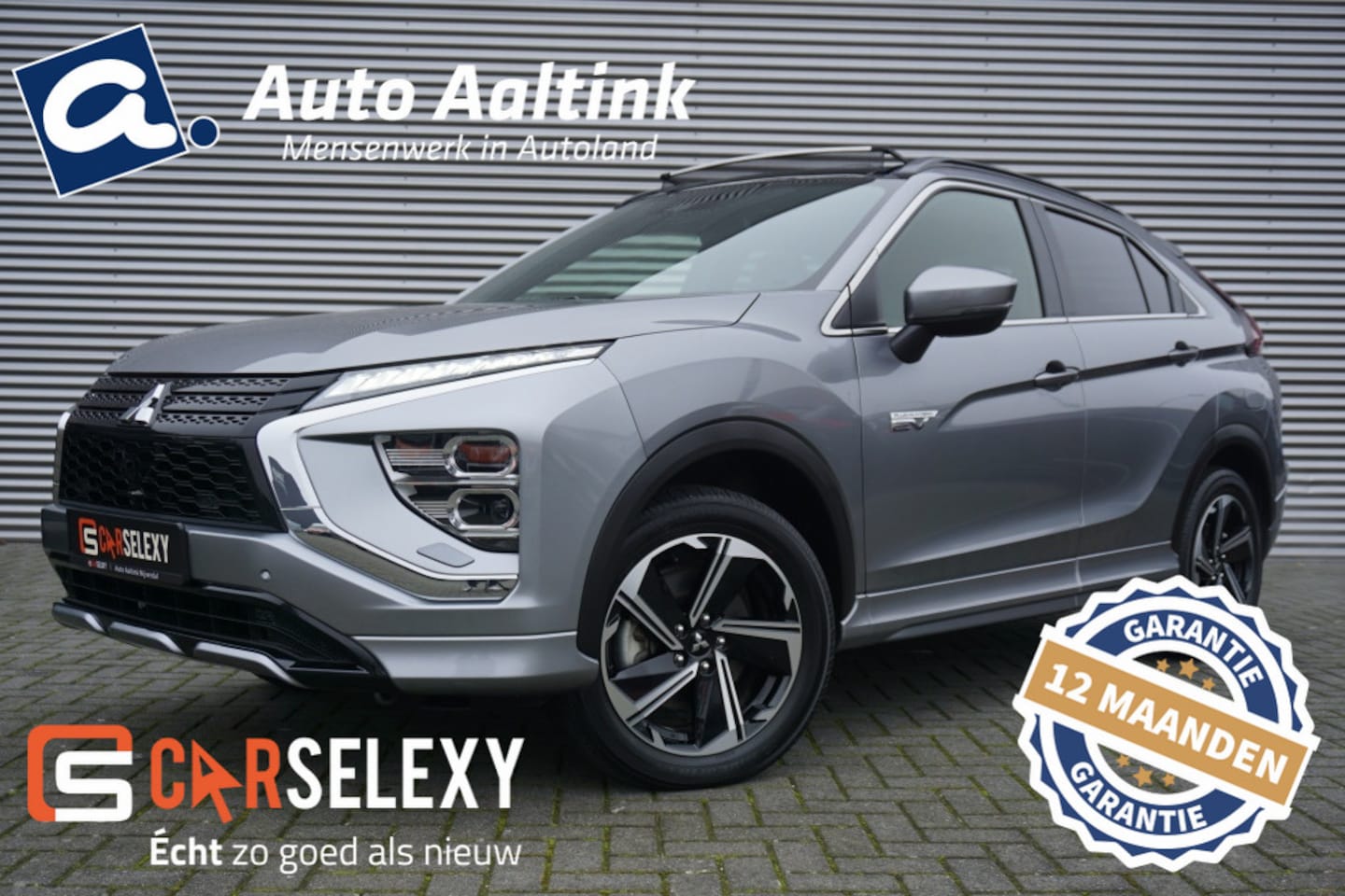 Mitsubishi Eclipse Cross - 2.4 PHEV Prestige AUTOMAAT | PANO | CARPLAY | ADAPTIVE | LEER! - AutoWereld.nl