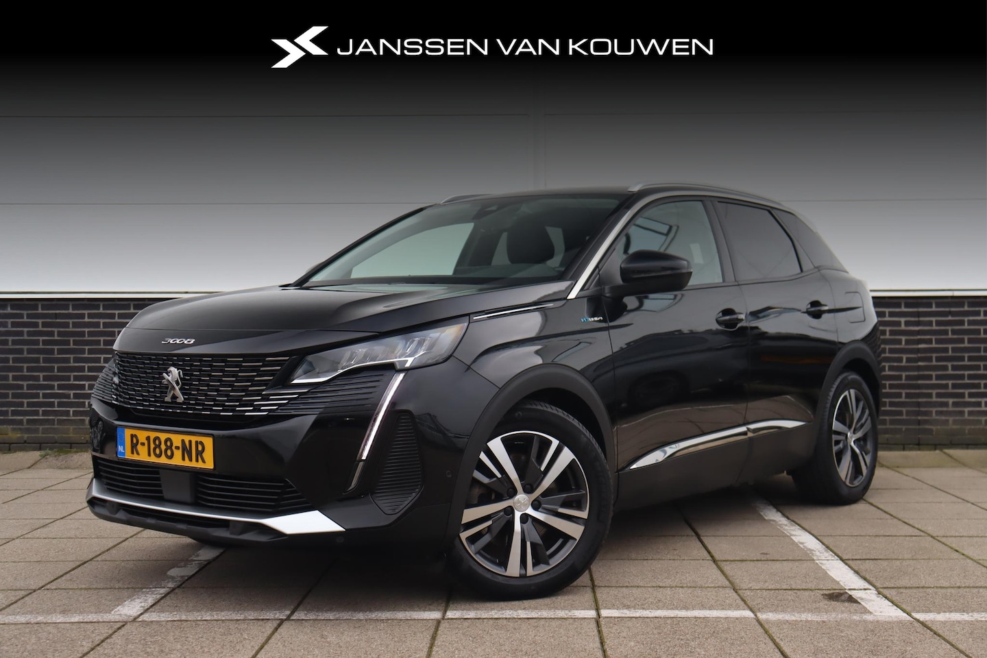 Peugeot 3008 - 1.6 HYbrid4 300 Blue Lease GT Nappa Leder Stoelverwarming Navigatie - AutoWereld.nl