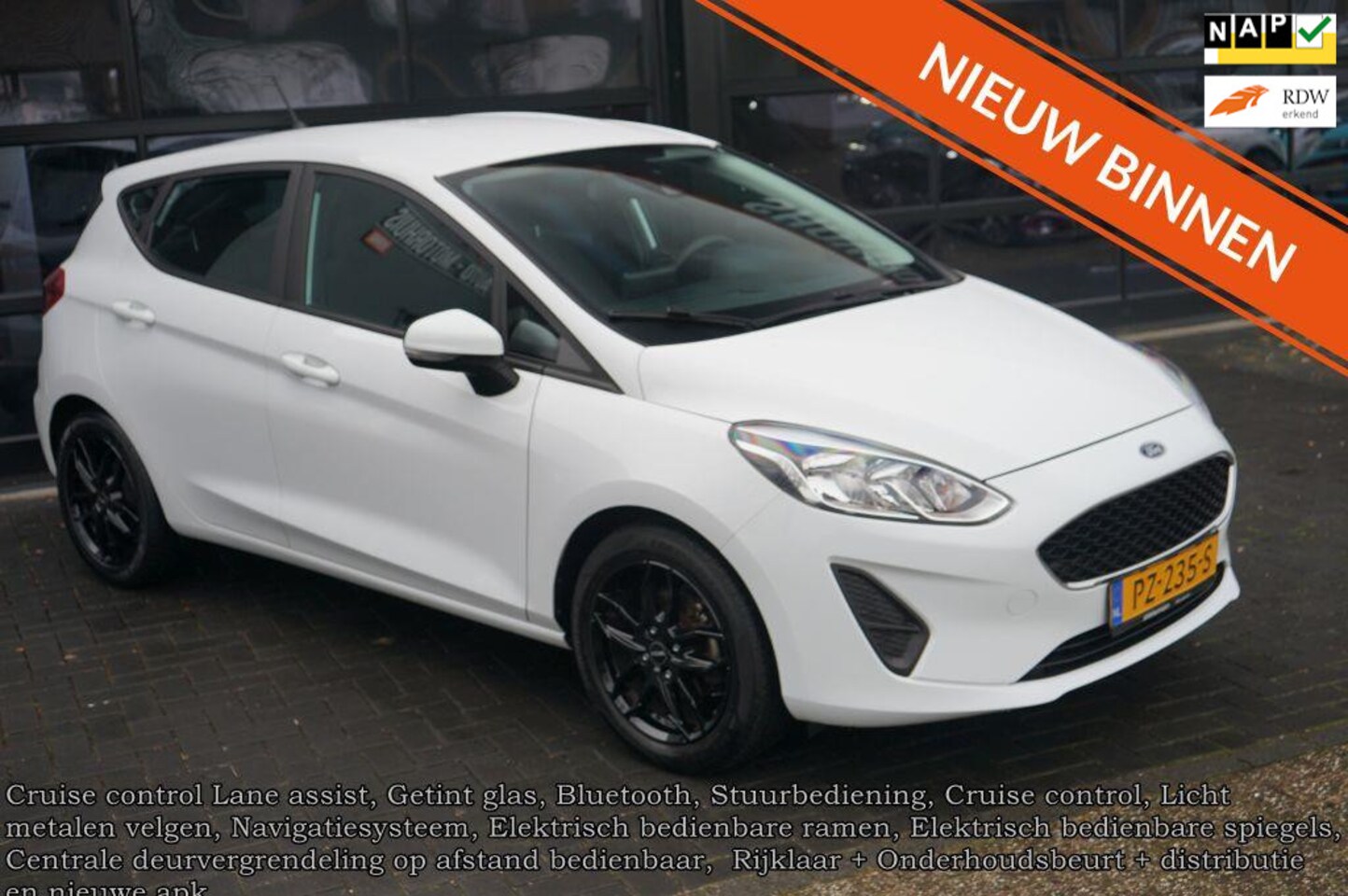 Ford Fiesta - 1.1 Trend 1.1 Trend, Navi, CC, Lane assist, Elek pakket, - AutoWereld.nl