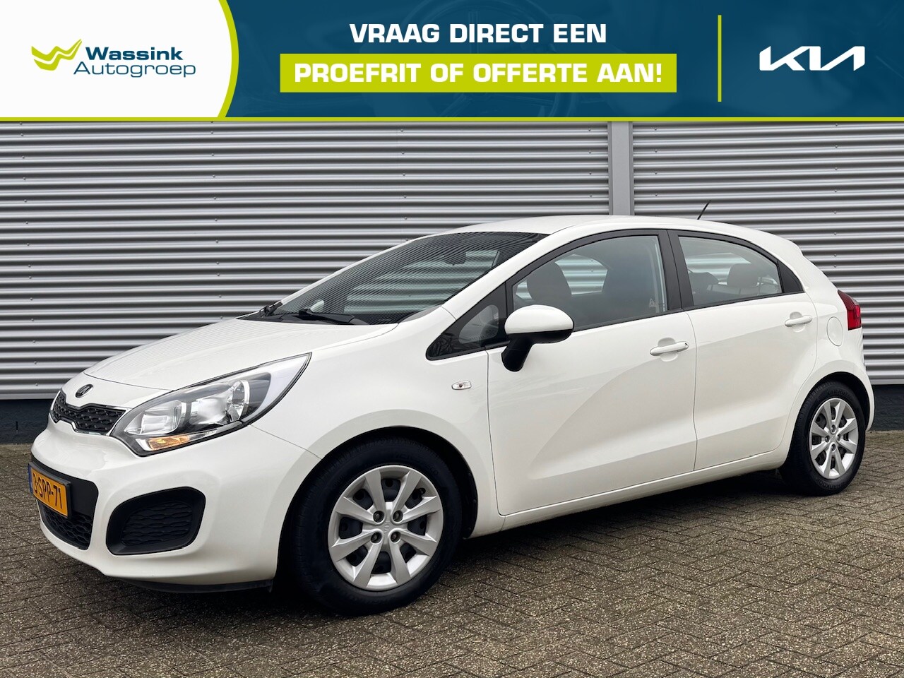 Kia Rio - 1.2 CVVT 85pk 5D Comfort Pack | Bluetooth | Airco | - AutoWereld.nl