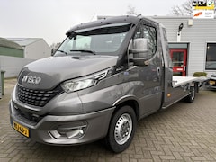 Iveco Daily - 35S18H 3.0 410 -AUTOTRANSPORTER-3 PERSOONS-AUTOMAAT-LUCHTVERING-LUCHT GEVEERDE STOEL-ADAP.