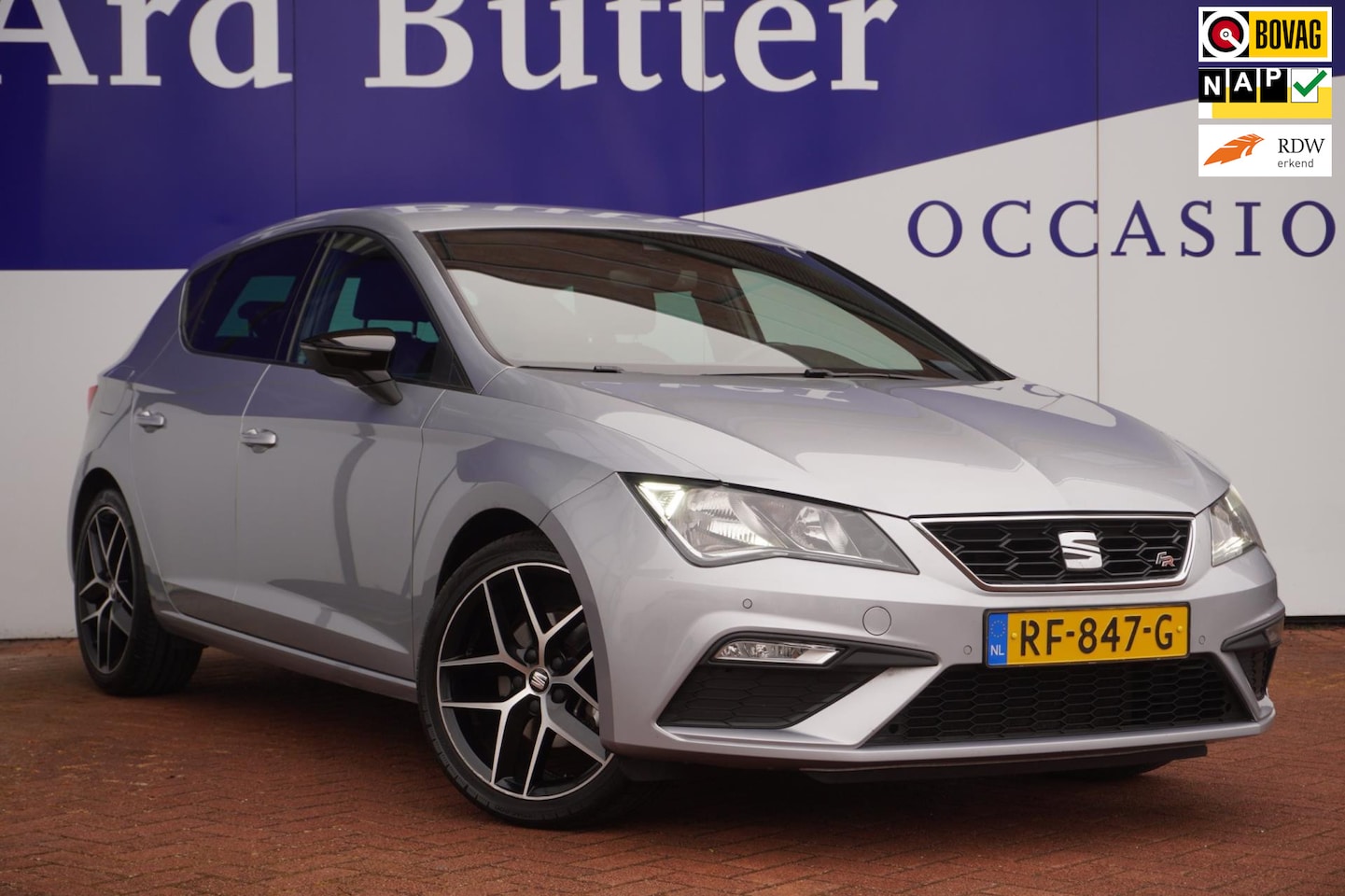 Seat Leon - 1.4 EcoTSI 150PK FR Business Navigatie+Half-Leder+18"Lmv =SUPER AANBIEDING NOVEMBER 2017 - AutoWereld.nl