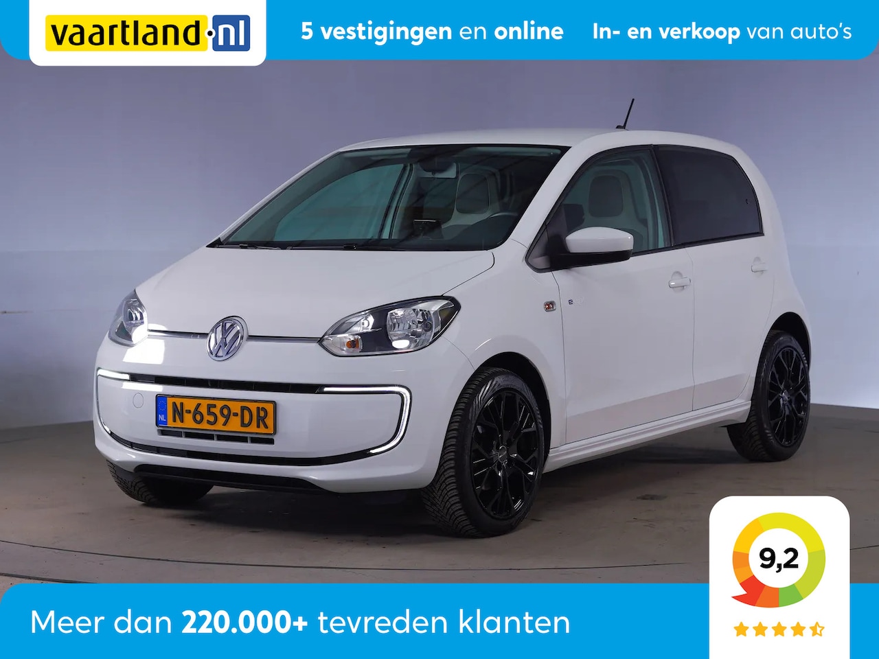 Volkswagen e-Up! - e-Up! [ Navi Climate Stoelverwarming ] - AutoWereld.nl