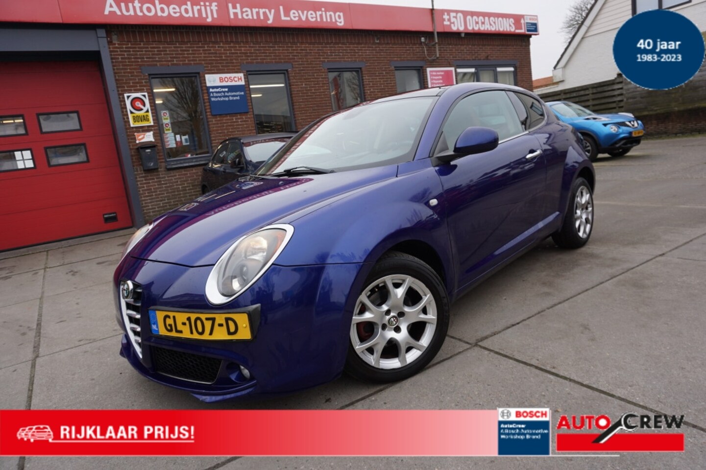 Alfa Romeo MiTo - 1.3 JTDm 80pk Exclusive Navigatie Panoramadak - AutoWereld.nl