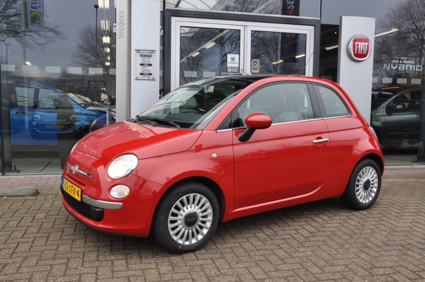 Fiat 500 - 4 CYL! PDC 1.2 Lounge - AutoWereld.nl