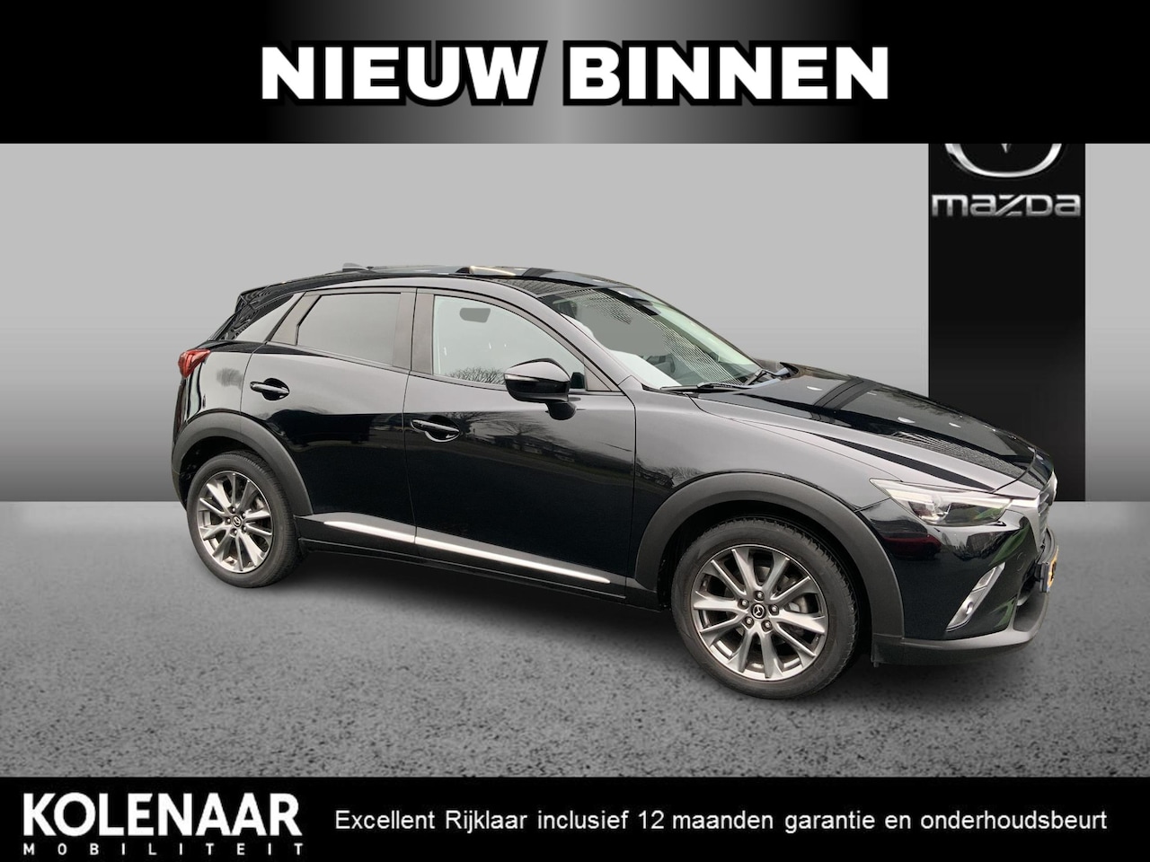 Mazda CX-3 - 2.0 SkyActiv-G 120 GT-Luxury /Navi/HUD/Keyless/ECC/Nappa/DAB/Camera + PDC achter - AutoWereld.nl