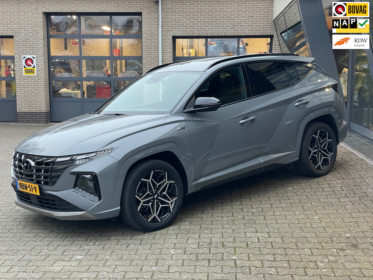 Hyundai Tucson - 1.6 HEV 230PK 2WD N-LINE - AutoWereld.nl