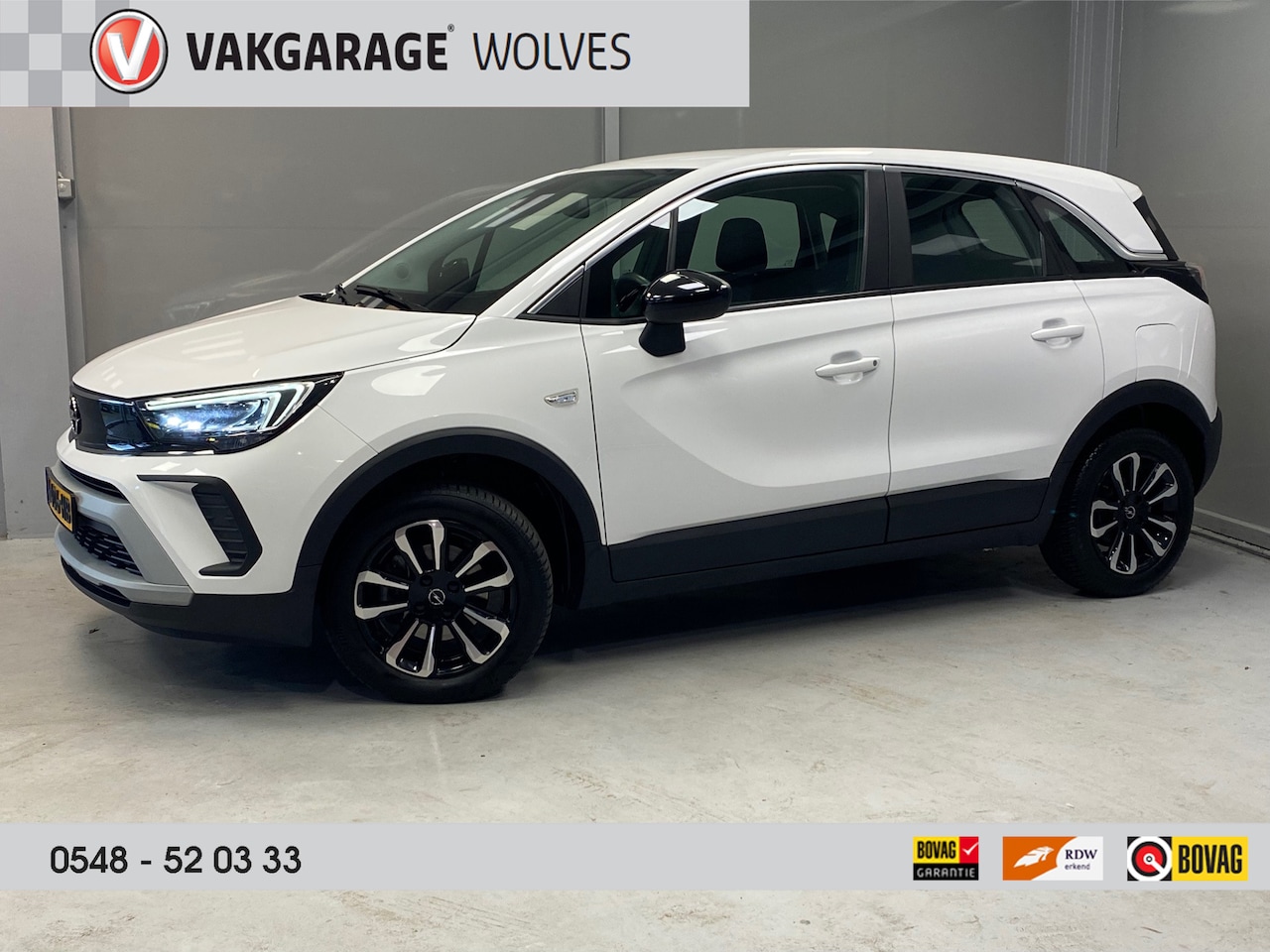 Opel Crossland - 1.2 Turbo Elegance | CLIMA | CAR PLAY | CAMERA | LED | - AutoWereld.nl