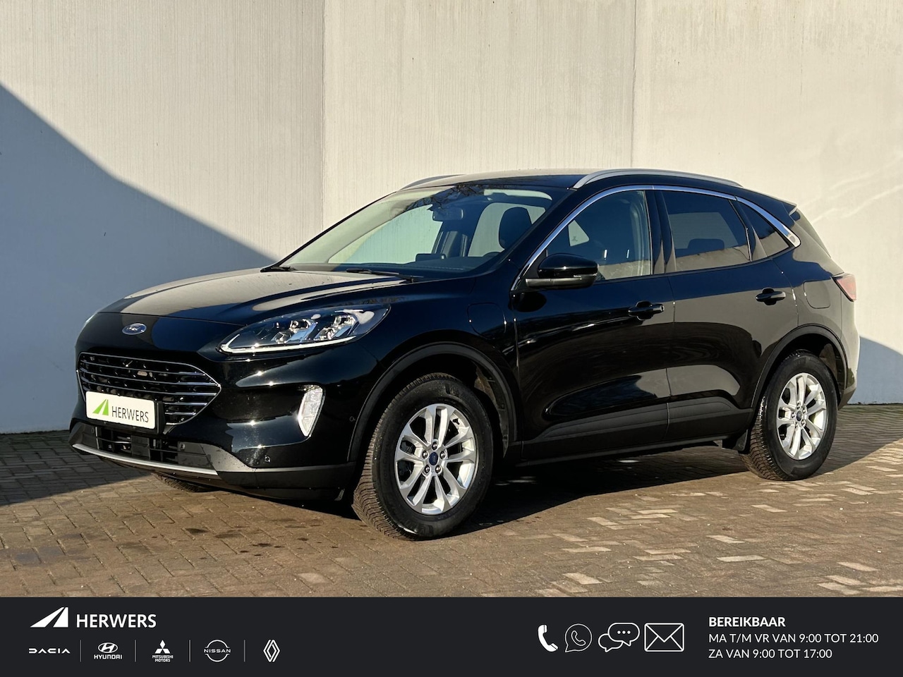 Ford Kuga - 2.5 PHEV Titanium X Automaat / Dealer onderhouden / Trekgewicht 1.500 kg /  EAER bereik 62 - AutoWereld.nl