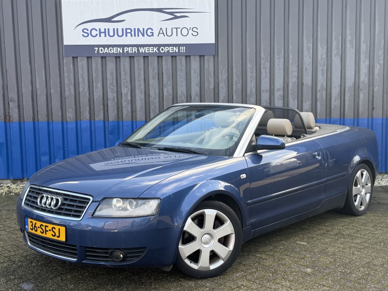 Audi A4 Cabriolet - 2.4 V6 Pro Line automaat/lederen sportstoelen - AutoWereld.nl