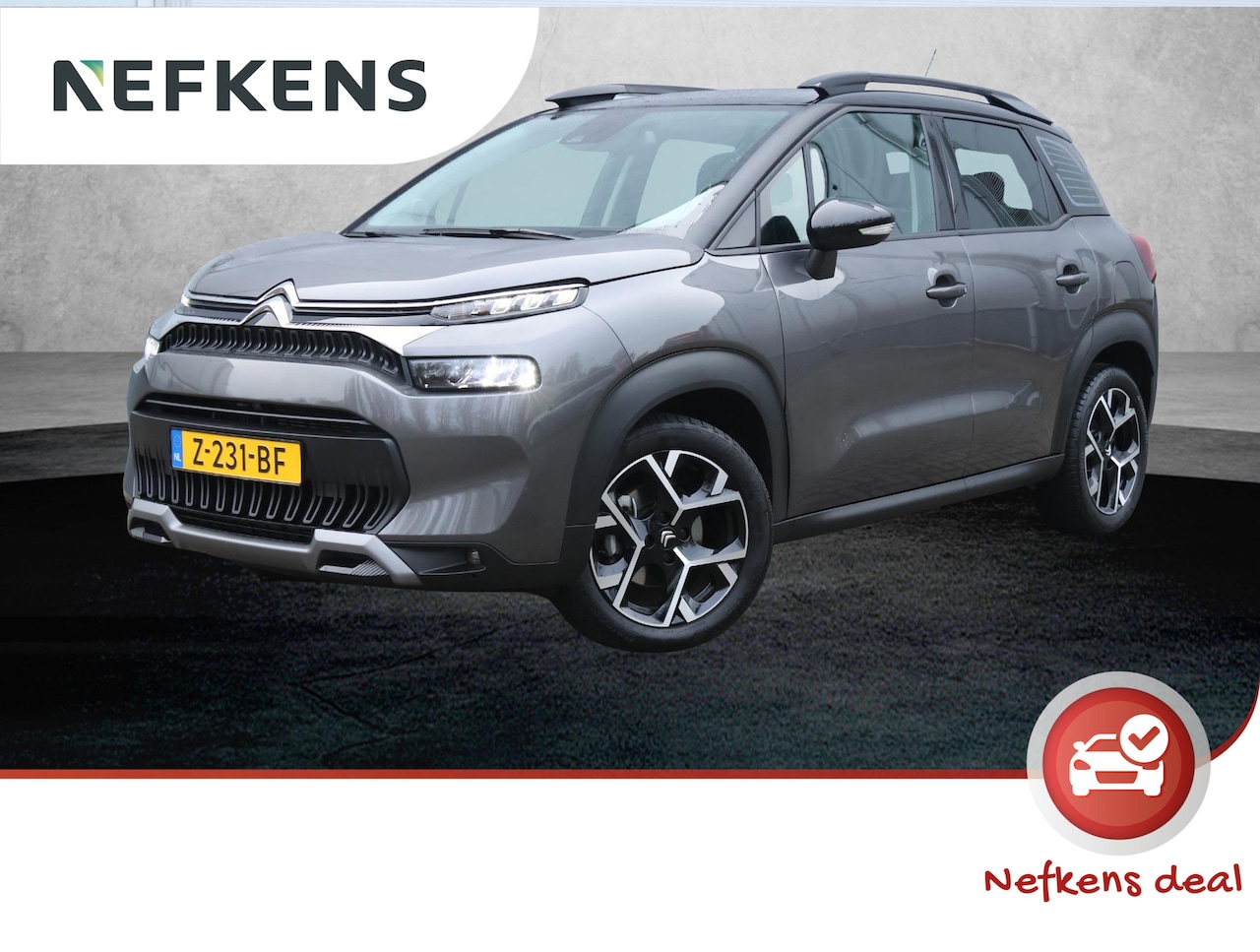 Citroën C3 Aircross - 130pk Max | Keyless | Achteruitrijcamera | 17" LMV | Cruise | FULL LED - AutoWereld.nl