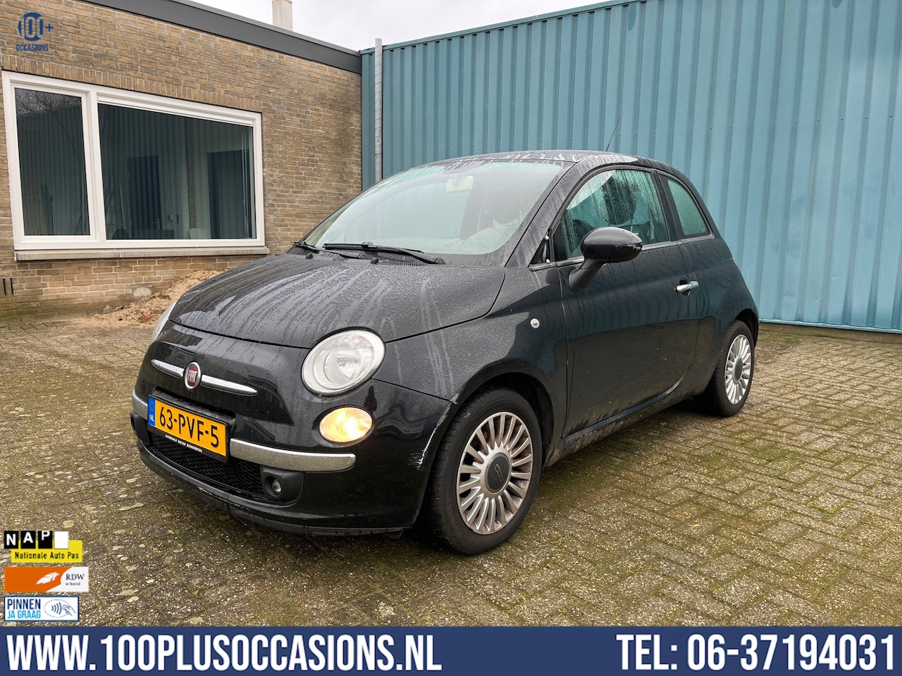 Fiat 500 - 0.9 TwinAir Pop 0.9 TwinAir Pop, 1e eig, volledig dealer onderhoud, Met schade, advertentie lezen - AutoWereld.nl