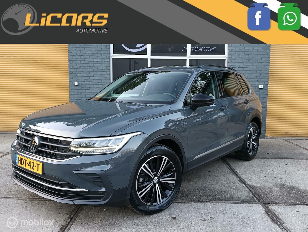 Volkswagen Tiguan - 1.5 TSI 150pk DSG 18inch/camera/elektr.klep - AutoWereld.nl