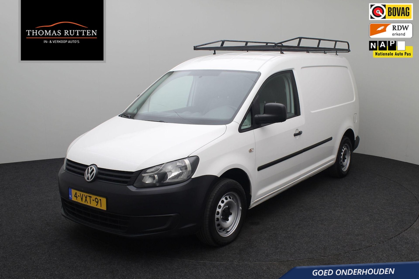 Volkswagen Caddy Maxi - 1.6 TDI 2012 | NAP | Trekhaak | Imperiaal | Airco | Cruise Control | Onderhouden | Boekjes - AutoWereld.nl