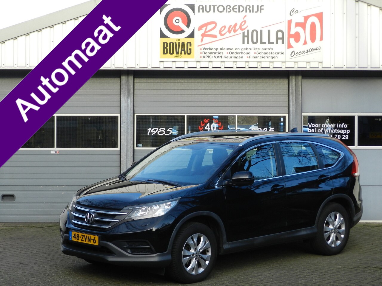 Honda CR-V - 2.0 AWD Comfort Navigatie Climate en Cruise control Leer Stoelverw - AutoWereld.nl